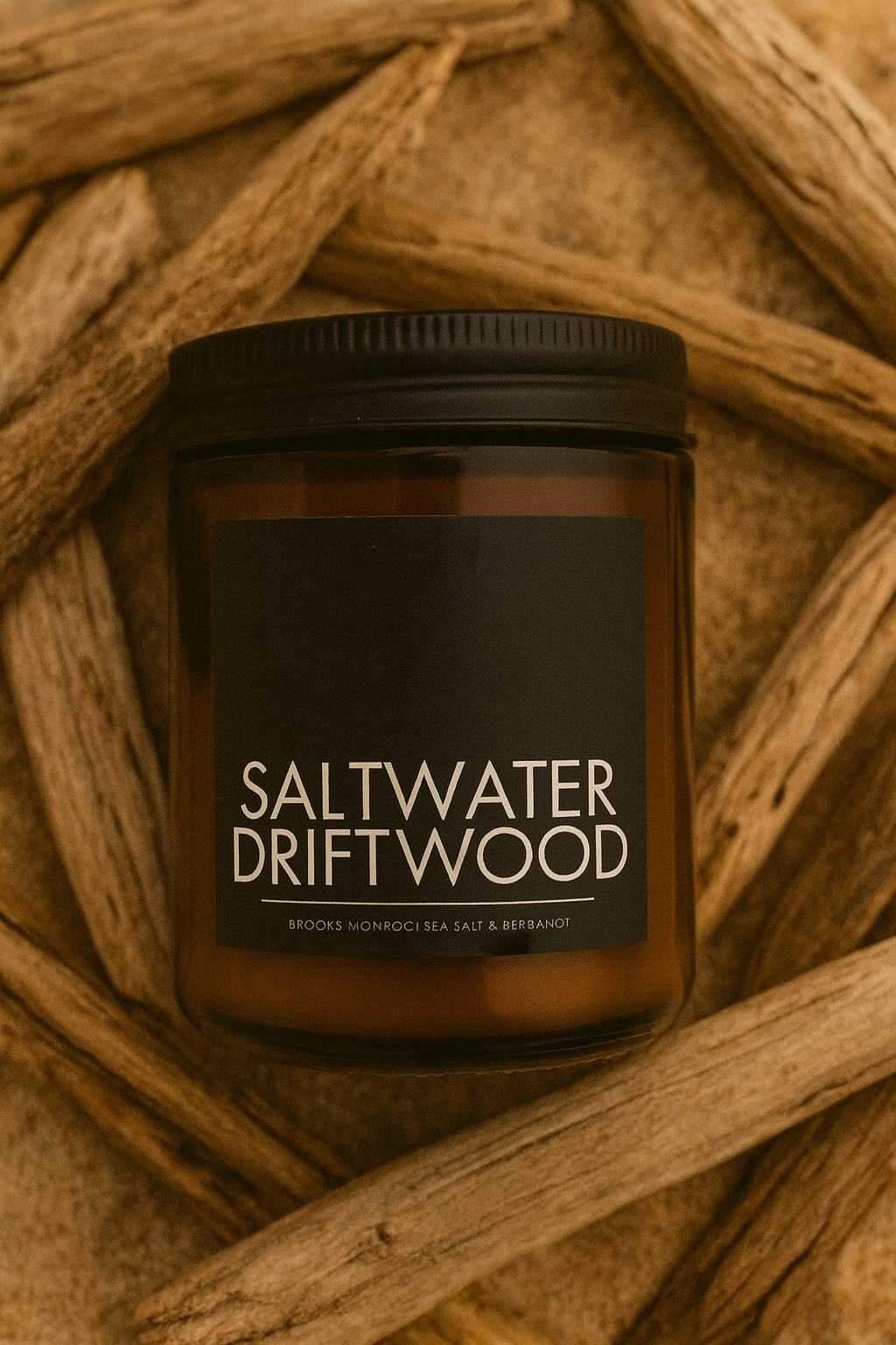 Saltwater Driftwood - 8 oz. Candle